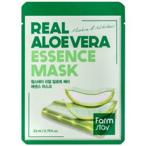 FarmStay Real Essence Maska w płachcie z ekstraktem z aloesu - 23 ml