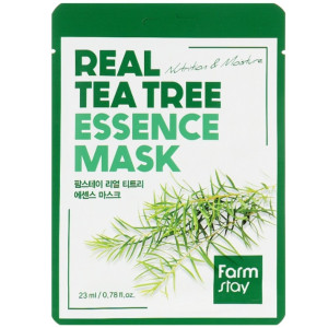 FarmStay Real Essence Maska w płachcie z ekstraktem z drzewa herbacianego - 23 ml