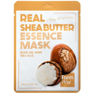 FarmStay Real Essence Maska w płachcie z ekstraktem z masłem shea - 23 ml
