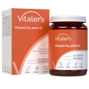 Vitaler's Witamina D3 4000 IU - 120 kapsułek