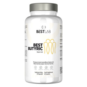 BestLab BestButyric, Maślan sodu - 60 kapsułek