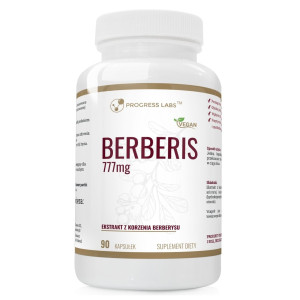 Progress Labs Berberis 777 mg Berberys - 90 kapsułek