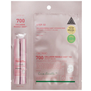 VT Cosmetics Collagen Reedle Shot 700 2-etapowa hydrożelowa maska - 1,5 g + 27 g