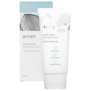 Petitfee Snow Lotus White Rozjaśniający krem do twarzy - 50 ml