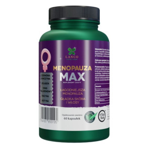 Lanco Nutritions Menopauza Max - 60 kapsułek