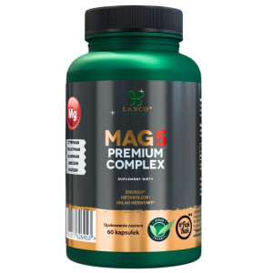 Lanco Nutritions Mag5 Premium Complex - 60 kapsułek