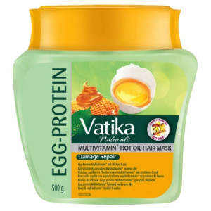 Vatika Egg Protein Maska do włosów z proteinami jajecznymi - 500 g