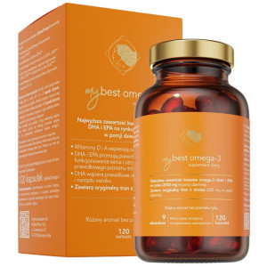 MyBestPharm MyBestOmega-3 - 120 kapsułek