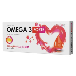 Activlab Pharma Omega 3 FORTE z Witaminą E - 60 kapsułek