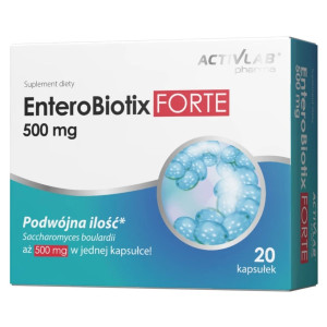 Activlab Pharma EnteroBiotix FORTE 500 mg - 20 kapsułek
