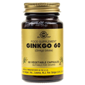 Solgar Ginkgo Biloba (Miłorząb Japoński) - 60 kapsułek