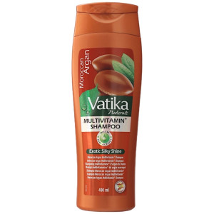 Vatika Nabłyszczający szampon z olejkiem arganowym - 400 ml