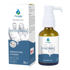Avitale Melatonina 1 mg w kroplach - 30 ml