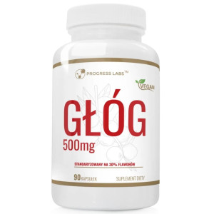 Progress Labs Głóg ekstrakt 500 mg - 90 kapsułek