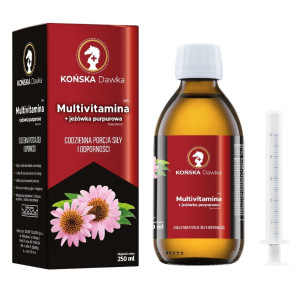 Końska Dawka Multivitamina + Jeżówka Purpurowa - 125 ml