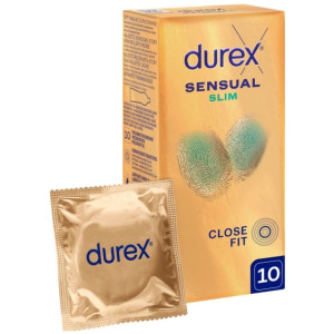 Durex Sensual Slim Prezerwatywy supercienkie - 10 sztuk