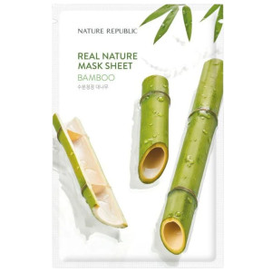 Nature Republic Real Nature Maska w płachcie z ekstraktem z bambusa - 23 ml