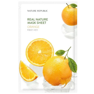 Nature Republic Real Nature Maska w płachcie z ekstraktem z pomarańczy - 23 ml