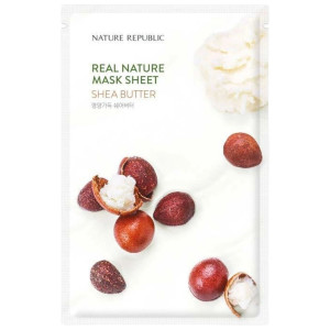 Nature Republic Real Nature Maska w płachcie z masłem shea - 23 ml
