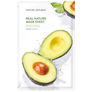 Nature Republic Real Nature Maska w płachcie z ekstraktem z awokado - 23 ml
