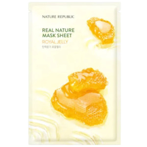 Nature Republic Real Nature Maska w płachcie z ekstraktem z mleczka pszczelego - 23 ml
