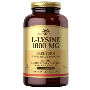 Solgar L-Lizyna 1000 mg - 250 tabletek