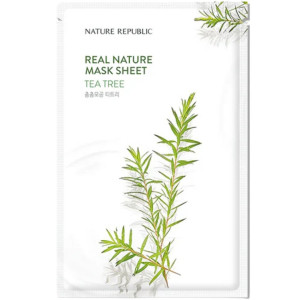 Nature Republic Real Nature Maska w płachcie z ekstraktem z drzewa herbacianego - 23 ml