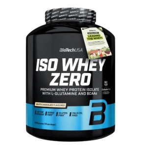BioTechUSA Iso Whey Zero, biała czekolada - 1816 g