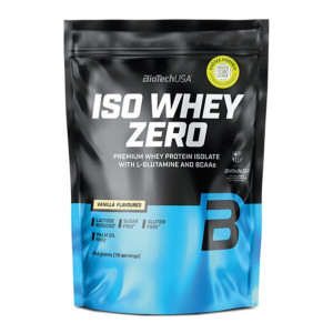 BioTechUSA Iso Whey Zero, Wanilia - 454 g