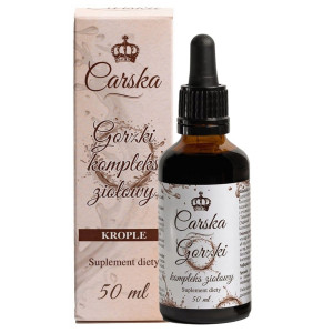 Carska Gorzki kompleks ziołowy w kroplach - 50 ml