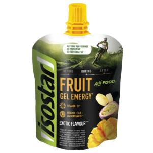 Isostar Actifood, Żel energetyczny, egzotyczny - 90 g