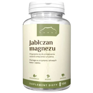 Nanga Jabłczan magnezu 700 mg - 100 kapsułek