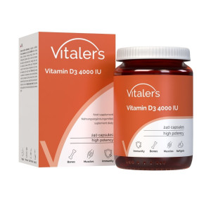Vitaler's Witamina D3 4000 IU - 240 kapsułek