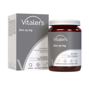Vitaler's Pikolinian Cynku 15 mg - 120 tabletek