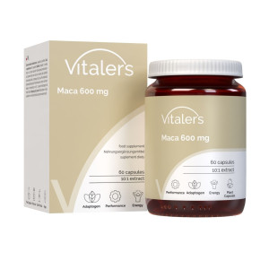 Vitaler's Maca (Żeń-szeń peruwiański) 600 mg - 60 kapsułek