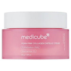 Medicube PDRN Pink Collagen Krem kapsułkowy z DNA łososia PDRN i niacynamidem - 55 g