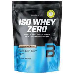 BioTechUSA Iso Whey Zero, ciasteczko z kremem - 454 g
