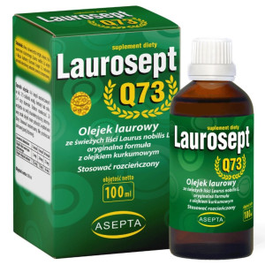 Asepta Laurosept Q73 Olejek laurowy z kurkumą - 100 ml
