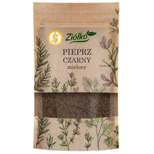 Ziółko Pieprz czarny mielony bezglutenowy - 60 g