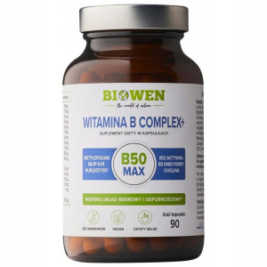 Biowen Witamina B Complex+ - 90 kapsułek