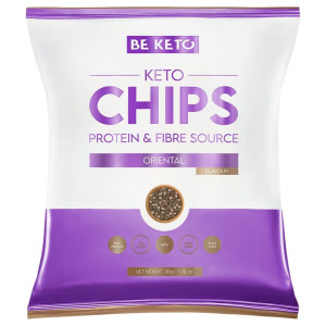 BeKeto Keto Chipsy Pikantne Orientalne - 30 g
