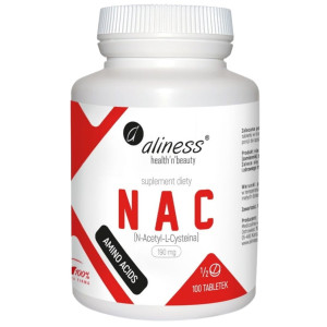 Aliness NAC N-Acetyl-L-Cysteine 190 mg - 100 tabletek