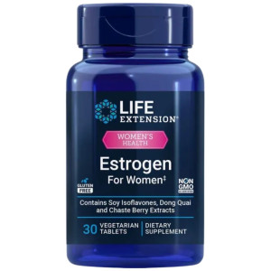 Life Extension Estrogen dla kobiet - 30 tabletek