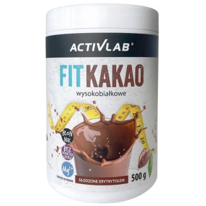Activlab Super napój Fit Kakao wysokobiałkowe z magnezem - 500 g