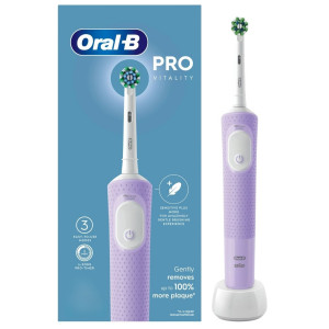 Oral-B Vitality Pro Szczoteczka elektryczna do zębów + końcówka, fioletowa
