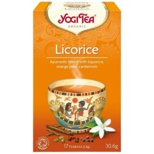 Yogi Tea Herbata słodka z lukrecją - 17 saszetek