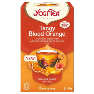 Yogi Tea Tangy Blood Orange Herbata z czerwoną pomarańczą -  17 sztuk