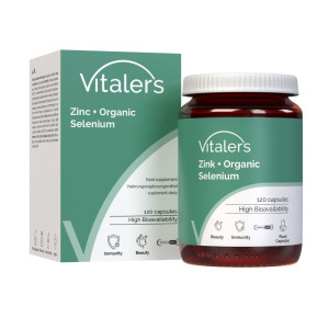 Vitaler's Cynk 15 mg + Selen 200 μg - 120 kapsułek