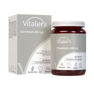 Vitaler's Chromium (Chrom) 200 µg - 180 tabletek