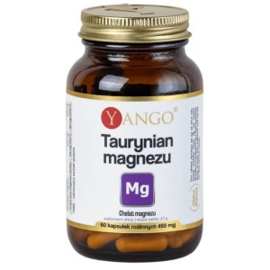 Yango Taurynian Magnezu 450 mg - 60 kapsułek